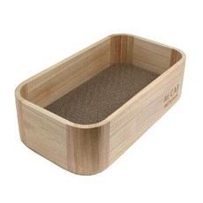  도트캣 내추럴 스크래쳐 오동나무 박스 고양이스크래쳐/박스 PET, 상세페이지 참조 