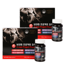 브이어스 내돈내산
 [1+1] 에버그린 브이맨 프로젝트 파워 1 000mg x 120캡슐 (총 240캡슐) [브이맨프로젝트파워] 2개 120정
