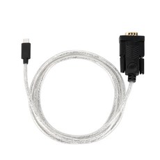 USB C타입 시리얼케이블 RS232 PC 포트 프린터 라벨 바코드 연결 NEXT-342PL-TC