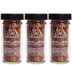 모턴앤바셋 레드 칠리 플레이크 올 내추럴, 37g, 3개