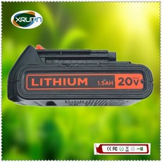 20V 1.5Ah 1500 블랙 & 데커 LBXR20 LB20 LBX20 ASL186K BDCDMT120 CHH2220 LD3K220 LPP120 LST120|Battery P, 단일, 1개