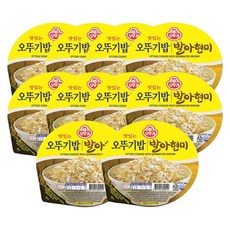 맛있는 오뚜기밥 발아현미, 210g, 10개