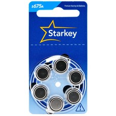 스타키 보청기 밧데리 1팩 총6알 S10A S13A S312A S675A 배터리모음전 보청기건전지 보청기약, 1개