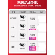 빔보이 미니빔프로젝터 가정용이동식, 화이트 + 3패키지