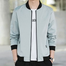 데일로엔 남성 베이직 블루종 자켓
