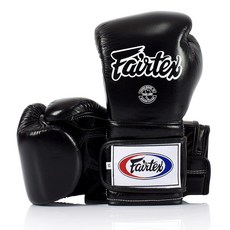 Fairtex Muay Thai 복싱 글러브 BGV9 킥복싱 MMA K1용 헤비 타자 멕시코 스타일 트레이닝 및 스파링 장갑 미국 396482, 블랙