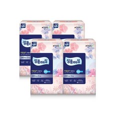 잘풀리는집 리얼실키 천연펄프 미용티슈, 280매, 12개