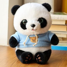 FANSYLI 팬더 인형 새해 선물 생일 선물 27CM 귀여운 판다 피규어 어린이 선물 L12S08, E