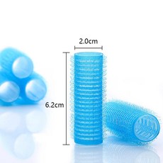 무열 컬 롤러 뱅 웨이브 푹신한 헤어 매직 컬러 열 미용실 볼륨, 3.2.0cm 6Pcs