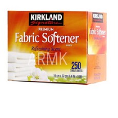 커클랜드시그네쳐종이형섬유유연제250매