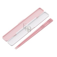 EVERYBOX 헬로키티 무소음 젓가락세트 18CM 유아젓가락 캐릭터젓가락