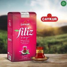 Caykur Filiz Authentic Turkish Black Tea 차이쿠르 필리즈 정통 터키 홍차 블랙티, 1개, 1개입, 500g