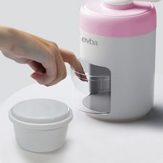 에바 미니빙수기 샤르르빙, 0 PINK, 얼음용기 + 얼음트레이, 1개