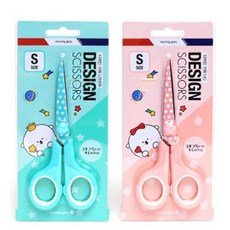 귀여운디자인가위 (초등학교 1~3학년 가위) 입학준비물 가위, 핑크