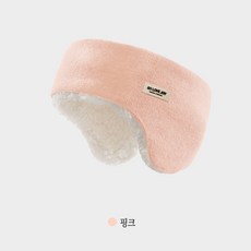 Roomxyd 남녀공용 겨울 귀도리 방한용 귀마개 레저활동 산업현장 한파대비, 핑크