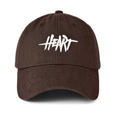니드인라이프 하트 레터링 컬러 볼캡 야구모자 캡모자