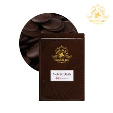 파베글라스 다크 커버춰 리얼 초콜릿 65% Velvet Dark Couverture Real Chocolate, 1kg, 1개
