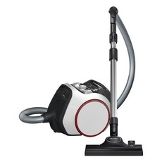 Miele Boost CX1 파워라인 진공 청소기, SNRF0, 로투스 화이트 + 레드 휠