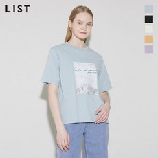 리스트 루즈핏 프린팅 티셔츠 TSJTSM62130