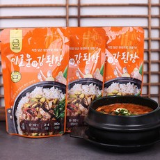 윤플러스 강원도 홍천 백이동골 강된장 300gx5팩, 5개, 300g