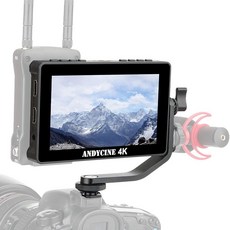 ANDYCINE A6 Pro 카메라 필드 모니터 5.5인치 터치 스크린 FHD 유형 C 전원 3D LUT 4K HDMI 입력 출력(F970 외부 키트 포함), 단일옵션