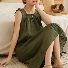 스피소 느리게걷기 여성 원피스 홈웨어 여성잠옷 박시핏 루즈핏 여름원피스 수면옷 여성홈웨어 파자마 원피스잠옷