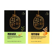 쌍계 왕의한차 계피생강차 10T+제주황귤차 10T, 1개