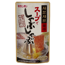 모란봉 샤브샤브 육수, 6개, 100ml