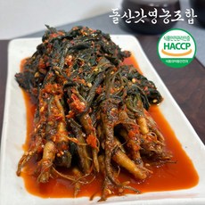 [돌산갓영농조합] 산지직송 전라도 여수돌산 고들빼기 3kg, 1개