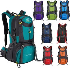 에스에스지 야외 등산 배낭 40L 양어깨 가방 남녀 대용량 스포츠가방 아웃도어 디자인 백팩, 보라색