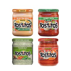 토스티토스 살사소스 디핑소스 / Tostitos Salsa Medium Salsa Con Queso 15 oz Jar, Habanero(439.4), Habanero(439.4)