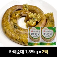 대전식품 카레순대 (냉동), 2개, 1.85kg