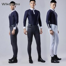 승마바지 승마복 승마부츠 남성용 승마 봄 여름 말 전체 실리콘 바지 장비, 7.블랙 색상 - 28