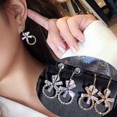 미니눈꽃순금귀걸이