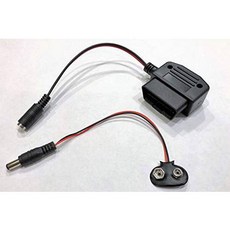 OBD ll Connector Vehicle Memory Saver Reliable and Easy 9 Volt Battery