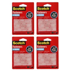 3M Scotch All-Weather EZPass iPass Fastlane Toll Fasteners 8 Sets of 1 Inch x 3 Inches Strips Clea