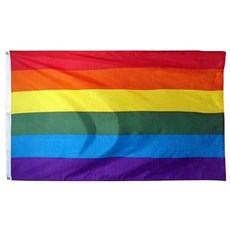 퀴어 퍼레이드 무지개 깃발 rainbow pride 150x240cm 거대한 거대한