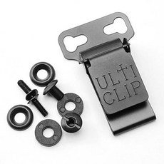 Kydex 홀스터 벨트 클립 UltiTuck KYDEX 홀스터 클립 K 시스 허리 클립 시스템 시스 백 클립, 10개
