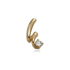 유앤미쥬얼리 14K Gold 헬리칼 펜던트