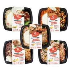 다즐샵 맛있는 도시락 1주 식단 5종, 5팩