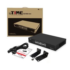 랜 스위칭 허브 ipTIME SG16M-mini 16포트