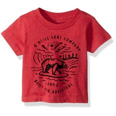 O'NEILL Little Boys Roamer 티셔츠 헤더 레드 M5/6
