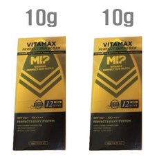 미프 남성용 비타맥스 퍼펙트 선블락 SPF50+ PA++++, 20g, 2개