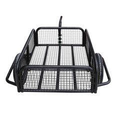 스쿠터 적재함 연결카트 트레일러 오토바이 수레 리어카 웨건 바이크 후면 짐간 운송 운반기, H.120✘80✘30  뒷문개방, 1개