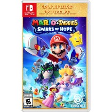 일본직발송 1. UBISOFT MARIO + RABBIDS SPARKS OF HOPE GOLD EDITION (수입판:북미) SWITCH, One Size, One Color