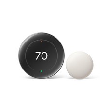 구글네스트 온도조절기 4세대 센서 포함 24년형, 01 실버, 1개, Nest Learning Thermostat 4 - 구글네스트온도조절기