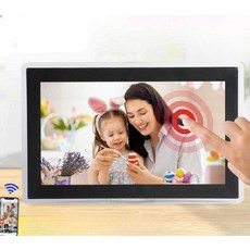 trivella 전자앨범 디지털 영상액자 모니터 차량용, 상세페이지 참고, 검정색 32G+64G 카드