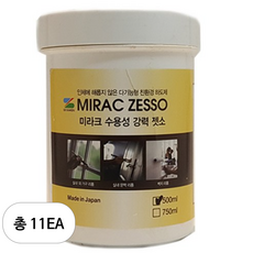 본덱스 SKK 미라크 수용성 강력 젯소 하도제 500ml, 11개, 백색