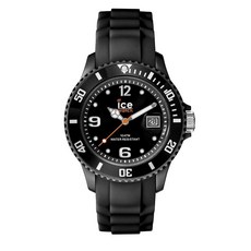 정규 대리점 [ICE-WATCH] 아이스 워치 시계 손목시계 여성 유니섹스 000123 스몰 블랙 Ice foever 실리콘