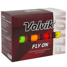 VOLVIK 볼빅 플라이온 칼라 골프공 2피스 24개 무광 골프용품 코스트코